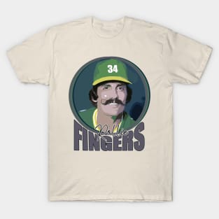 Rollie Fingers Vintage Design T-Shirt